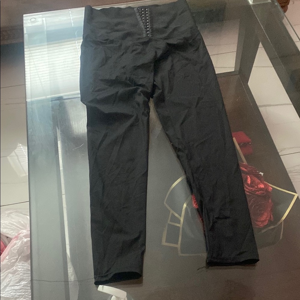 Black High-Waisted Leggings